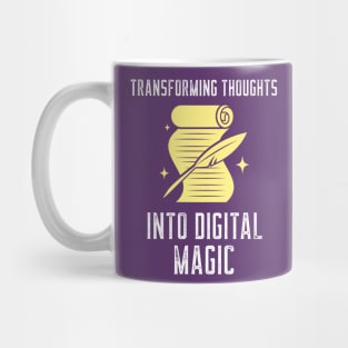 Bloggers make digital magic Mug